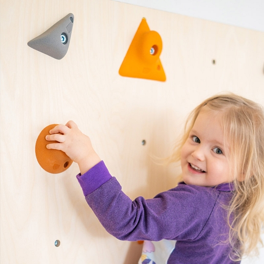 Für Kinder konzipierte Klettergriffe Speziell ergo