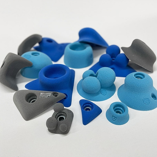 Klettergriffe aus umweltfreundlichem Material