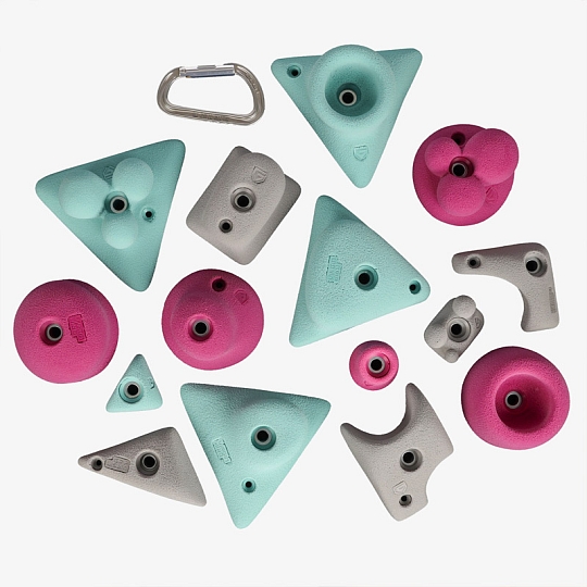 Klettergriffe aus umweltfreundlichem Material