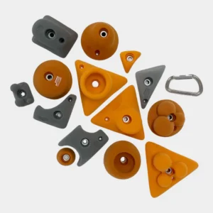 Klettergriffe in Orange